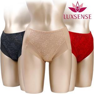 럭센스 LUXP5069 플라워 패턴 헴라인 삼각팬티 (베이지,그레이,레드/90~105)