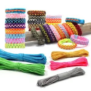 [라온매듭키트] 매듭팔찌 만들기끈 재료 스트링 1.2~1.5mm x 3m