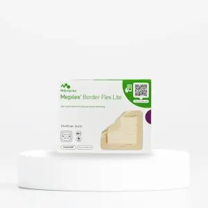 메필렉스 메피렉스 보더 플렉스 라이트 7.5x7.5cm 5매 습윤밴드 상처 폼드레싱 반창고