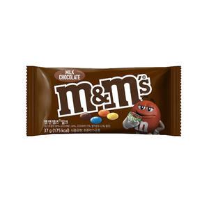 마즈 엠앤엠즈 밀크 초콜릿 37g x 12개입