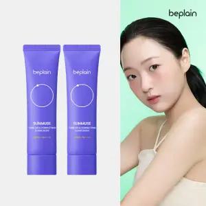 비플레인 선뮤즈 톤업  코렉팅 선크림 50mlx2개