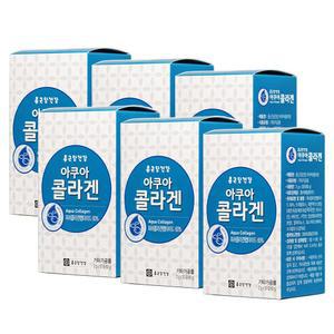종근당건강 아쿠아 콜라겐 6개월분 마시는 저분자 먹는 피쉬 수용성 가루 스틱