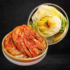 국내산 이선희 명인 김치모음 [포기 2kg 백김치 2kg]