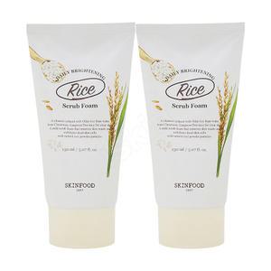 1+1 스킨푸드 라이스 데일리 브라이트닝 스크럽 폼150ml
