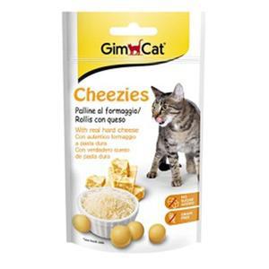 고양이영양제 D17 짐펫 치즈롤리스 (cheezies) 50g 고양이캣글라스영양제