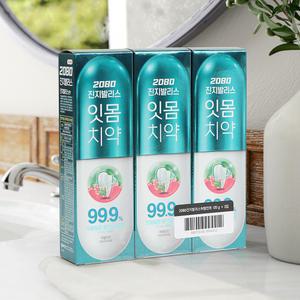 2080 K 진지발리스 허벌민트 치약 120g 3개