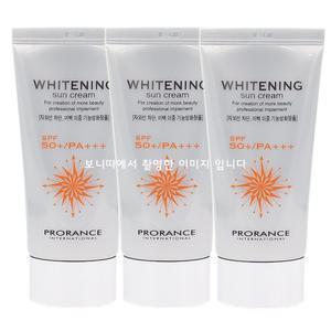 프로랑스 화이트닝 선크림 70ml 자외선차단 3개