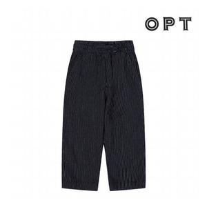 옵트_키즈 네이비 아동공용 린넨 팬츠 OMPKPB22M_NA