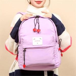 [셀러허브][라일리] Rly 패션 책가방 데일리 학생 백팩 학교 유행 가방 퍼플 (S9555544)