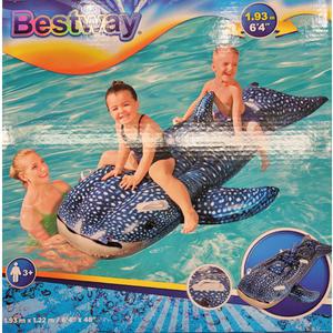 베스트웨이 흰수염고래 라이더 튜브 193cm 물놀이 BESTWAY