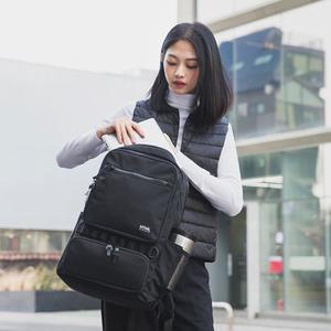에이치티엠엘 CITY SQ BACKPACK (BLACK) 백팩