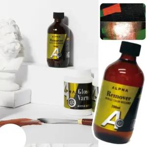알파 리무버 아크릴 물감 녹이기 제거 붓 팔레트 세척 그림 200ml