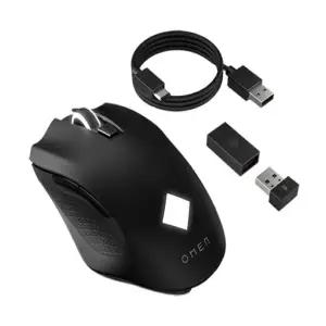 HP 무선 광마우스, OMEN Vector Wireless 오멘 벡터, 2B349AA 블랙
