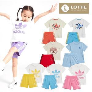 아디다스키즈 (돌선물/백일선물) (85-100cm) 유아 반팔 상하세트 10종택1