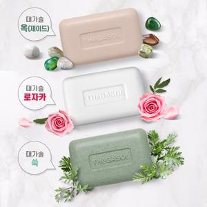 때가솔 때밀이 각질제거 목욕비누 100g 3종 중 택1 쑥,제이드,로자카