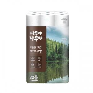 잘풀리는집 나무야나무야 3겹 30롤 27m
