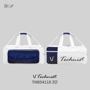 테크니스트 TNB54118 3단 라켓백 배드민턴가방 탁구 스포츠가방 신발수납 라켓수납 TNB54118 3단