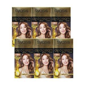 [셀러허브]사이오스 올레오 골드라벨 새치커버 염색약 (크리스탈베이지1-B) 본품 6개 Ss (S11638500)
