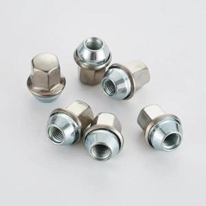 지프 컴패스 휠 러그 너트 세트, M12x1.5, 19mm 육각, 두께, 1 개