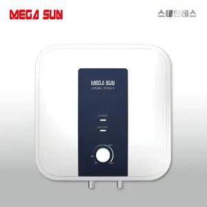메가썬 스텐 전기온수기 30리터 하향식 벽걸이 30L 스테인레스