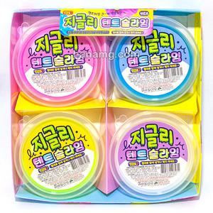 크게 박풍되는 3000 지글리텐트슬라임 4색 4입