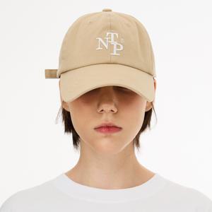 SIGNATURE LOGO BALL CAP - BEIGE