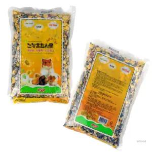 WSMALL 건강혼합사료 600G 다람쥐사료 기니피그간식 햄스터간식