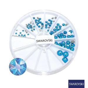 SWAROVSKI 스왈 스톤 블루지르콘쉬머 세트