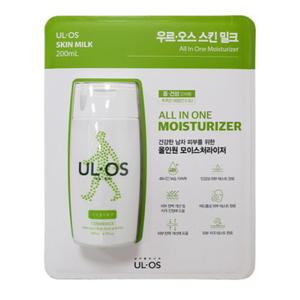 우르오스 올인원 남성화장품 스킨밀크 200ml 중건성 로션 올리브영 코스트코
