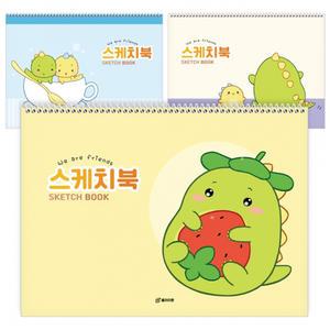 (BE) 3500 클라리온 리틀 케라 30매 스케치북 5권
