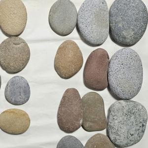 자갈돌 납작 평평한 그림 공예 조경 자갈 15kg