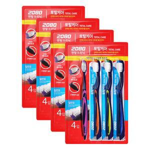 2080 토탈케어 칫솔 보통모 4개입 x 4개