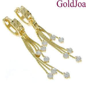14k 럭셔리 6줄 큐빅 원터치 14k귀걸이 (s-es0672-1)