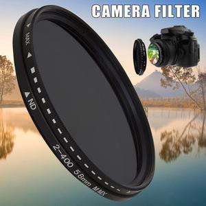 카메라악세사리 조정 가능한 페이더 가변 ND 필터 ND2 ND400 중립 밀도 카메라 37mm 43mm 46mm 49mm 52mm 55mm 58mm 62mm 67mm 72mm 77mm 82mm