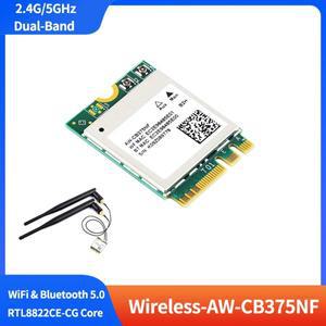AW-CB375NF 듀얼 밴드 무선 NIC 2.4G/5GHz WiFi 5 JETSON Xavier NX/Jetson Orin NX용 Bluetooth 모듈