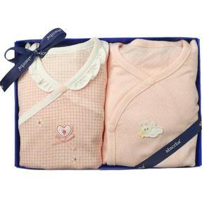 갤러리아 (압소바출산,태교)돌돌모달배냇가운+킁킁배냇슈트세트(A2B-10114SET)