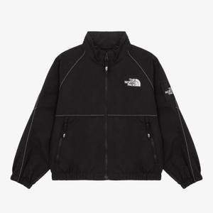 노스페이스 아동 간절기 바람막이 자켓 25SS 키즈 올레마 자켓 NJ3BR07S BLK