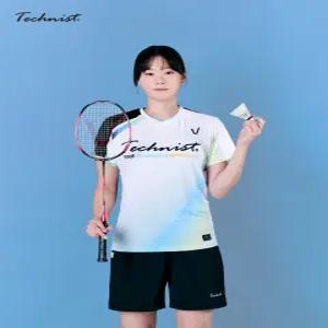 테크니스트 TNT5554 남성 여성 반팔티셔츠 게임복 배드민턴 탁구 스쿼시 스포츠웨어 TNT5554