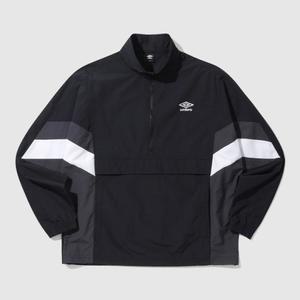 엄브로 아노락 자켓 컬러블럭 스탠넥 하프집업 UP121CWT24