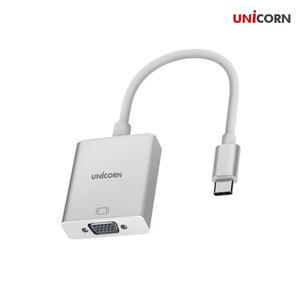 유니콘 JV-100VG C-Type To VGA 변환컨버터장비 최신스마트폰 지원가능