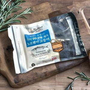 [고등어청년] 가시제거 노르웨이 고등어 10팩 (팩당 100~130g)