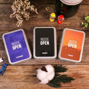 INSIDE 아이스브레이킹 OPEN 질문카드 40 게임 워크샵 레크레이션 대화