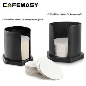 CAFEMASY 커피 필터 종이 거치대, Aeropress용, 에스프레소 커피 메이커 교체용, 371 개 포장 필터