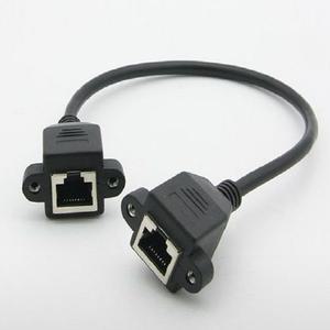 고품질 Coms RJ45 포트 연결(FF) 30cm STP 브라켓 연결용 (WFHRDX7)
