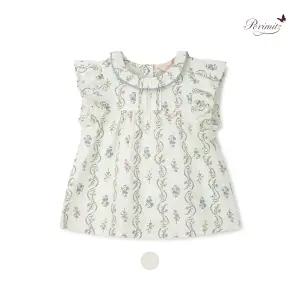 라인플라워 블라우스. 여아 나시 블라우스 P2521B352_CA