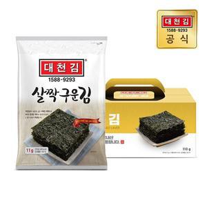 [대천김] 살짝 구운 김 11g × 10봉