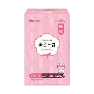 좋은느낌 오리지널 생리대 울트라슬림 중형 36P
