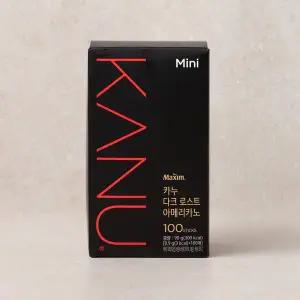 [맥심] 카누 다크 로스트 아메리카노 미니 100입