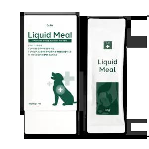 닥터바이 리퀴드밀 강아지 퓨레 습식 사료 소화불량 노견 유동식