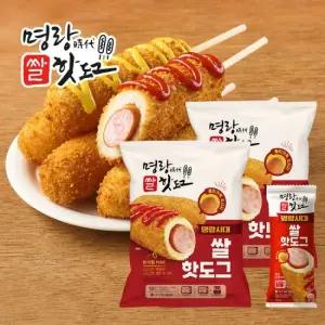 명랑핫도그 쌀 핫도그 850g x 2팩 (20개입)